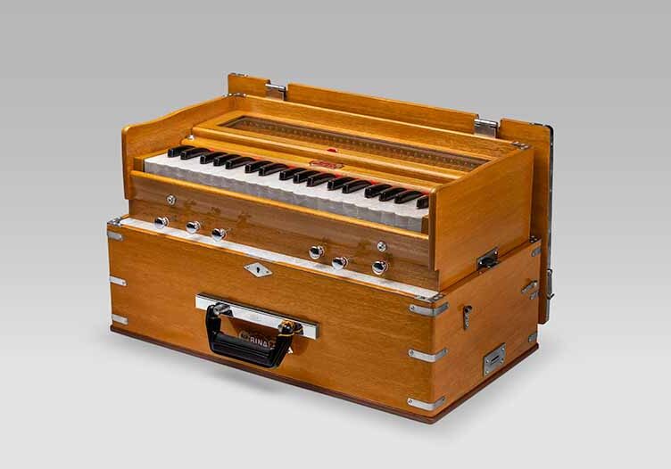 BINA NO.23B DX. 3.25 OCTAVES PORTABLE - Natural - 6 stops - BINA Harmonium - Dia