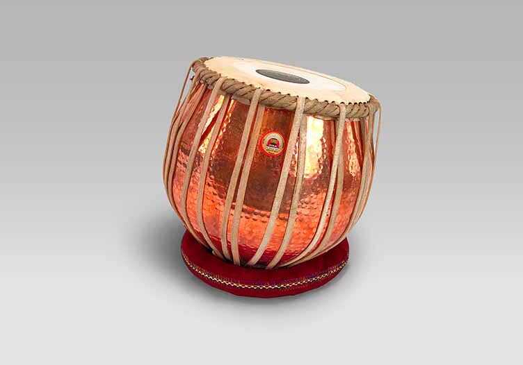 ENGRAVED Copper BAYAN - BINA Percussion - Standing