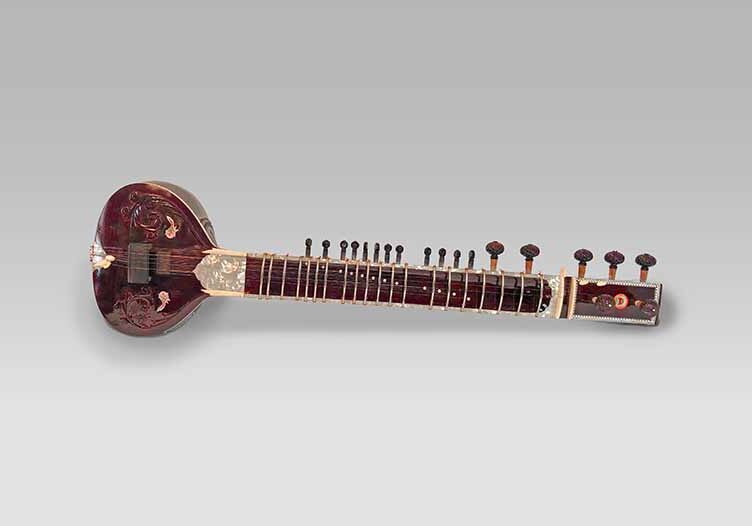 Sitar No 5 - BINA Musicals - String Instrument - Horizontal